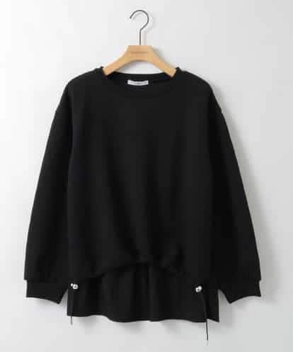 ZMKAE40089 al'aise modulation 異素材ドッキングドロストプルオーバー