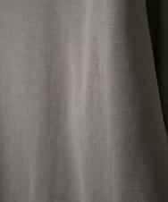 ZMKAE41120 al'aise modulation(アレーズモジュレーション) 【洗える】サイドジップニットジョイントプルオーバー ダークグレー