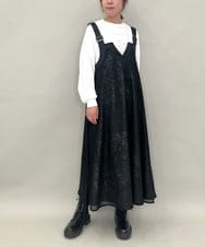 ZMKAE42098 al'aise modulation(アレーズモジュレーション) フロントモチーフロングスリーブTシャツ ホワイト