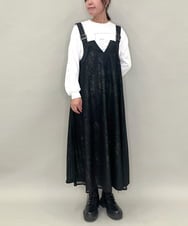 ZMKAE42098 al'aise modulation(アレーズモジュレーション) フロントモチーフロングスリーブTシャツ ホワイト