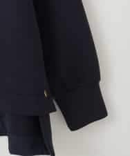 ZMKAH25098 al'aise modulation(アレーズモジュレーション) ループパイル刺繍ロゴプルオーバー ネイビー
