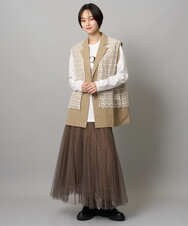 ZMKAH41080 al'aise modulation(アレーズモジュレーション) ロゴプリントロングTシャツ ホワイト