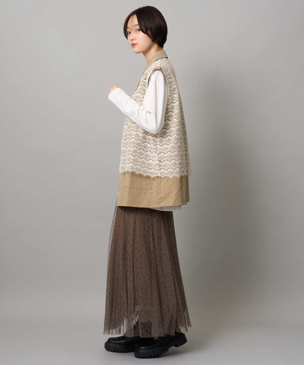 ZMKAH41080 al'aise modulation(アレーズモジュレーション) ロゴプリントロングTシャツ ホワイト