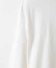 ZMKAH41080 al'aise modulation(アレーズモジュレーション) ロゴプリントロングTシャツ ホワイト