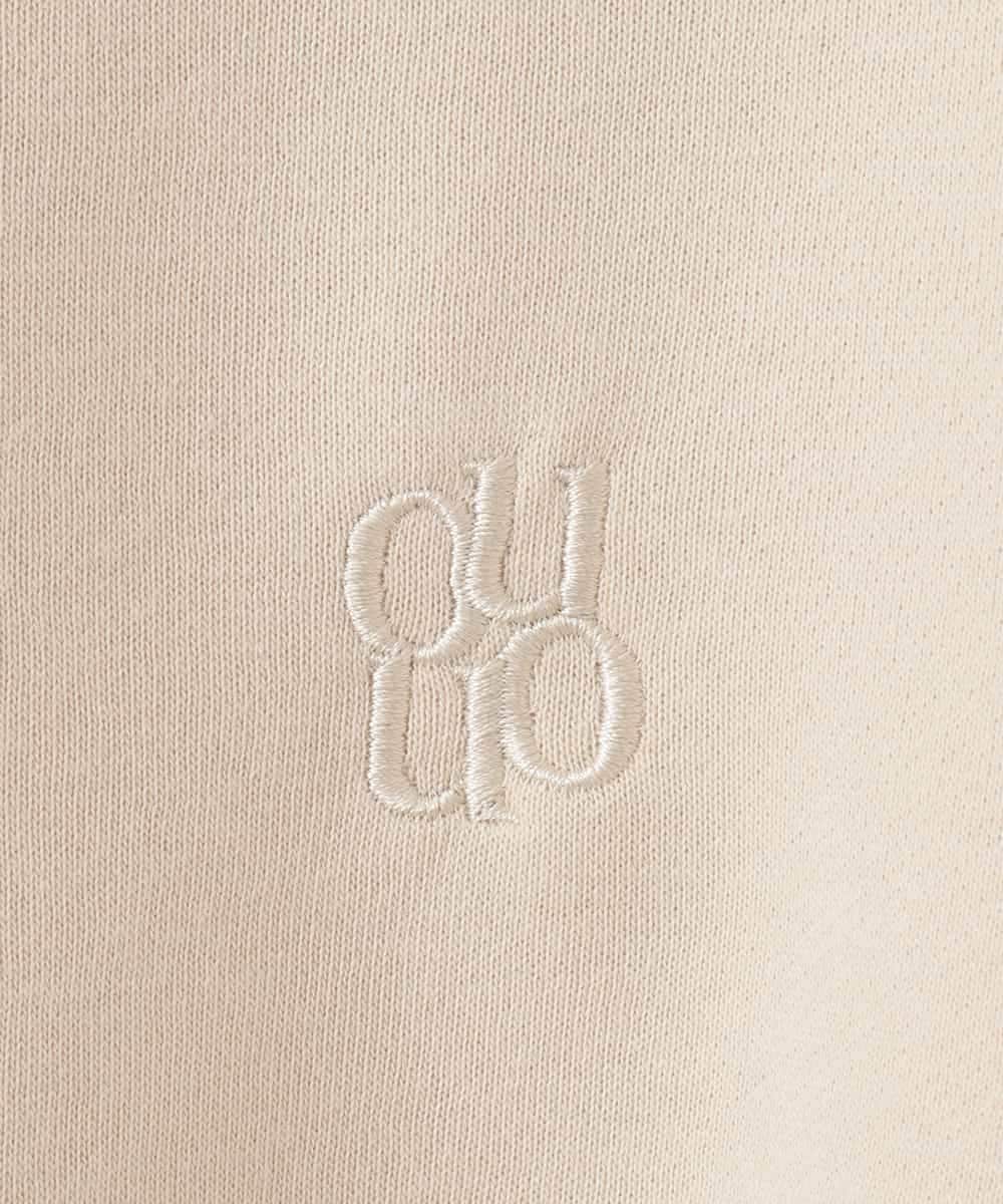 ZMKCE03098 al'aise modulation(アレーズモジュレーション) ドロストヘムレイヤードデザインプルオーバー ベージュ