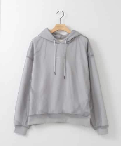 ZMKCE07128 al'aise modulation チュールレイヤードフーディー