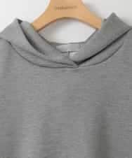 ZMKEE03079 al'aise modulation(アレーズモジュレーション) サイドファスナーフーディー グレー