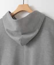 ZMKEE03079 al'aise modulation(アレーズモジュレーション) サイドファスナーフーディー グレー