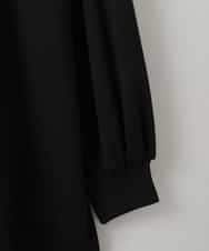 ZMKEE04110 al'aise modulation(アレーズモジュレーション) エンボスロゴスクエアヘムプルオーバー ブラック