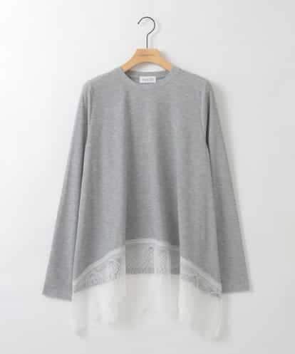 ZMKEE05110 al'aise modulation 裾レースカットソー