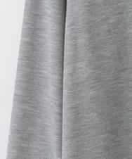 ZMKEE05110 al'aise modulation(アレーズモジュレーション) 裾レースカットソー ライトグレー