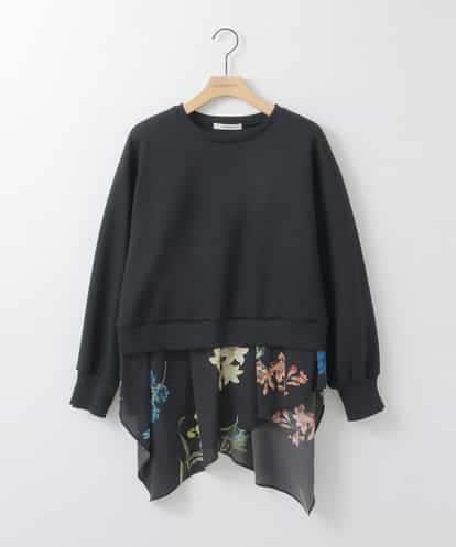 ZMKEE08118 al'aise modulation 異素材ドッキングプルオーバー