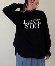 ZMKEE09079 al'aise modulation(アレーズモジュレーション) フロッキーレイヤードロンT ブラック