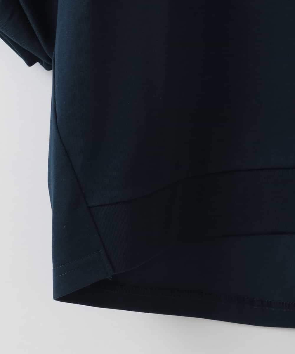 ZMKEE11089 al'aise modulation(アレーズモジュレーション) ボリューム袖カットソープルオーバー ネイビー