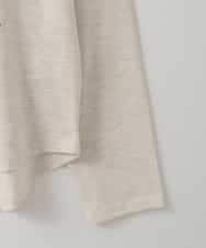 ZMKEE13100 al'aise modulation(アレーズモジュレーション) レタリングロゴプリントロンT ライトグレー