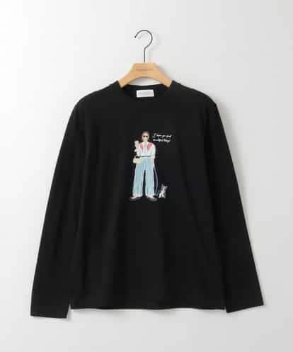 ZMKEE16090 al'aise modulation ガールプリントロングTシャツ