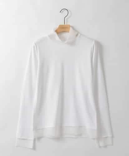 ZMKEE17069 al'aise modulation チュールジョイントインナーカットソー