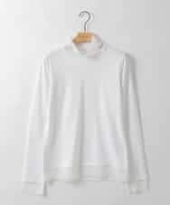 ZMKEE17069 al'aise modulation(アレーズモジュレーション) チュールジョイントインナーカットソー ホワイト