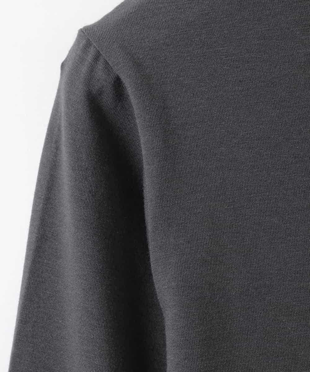 ZMKEE17069 al'aise modulation(アレーズモジュレーション) チュールジョイントインナーカットソー ダークグレー