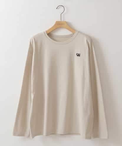 ZMKEW07090 al'aise modulation 【日本製】ロゴ長袖Tシャツ