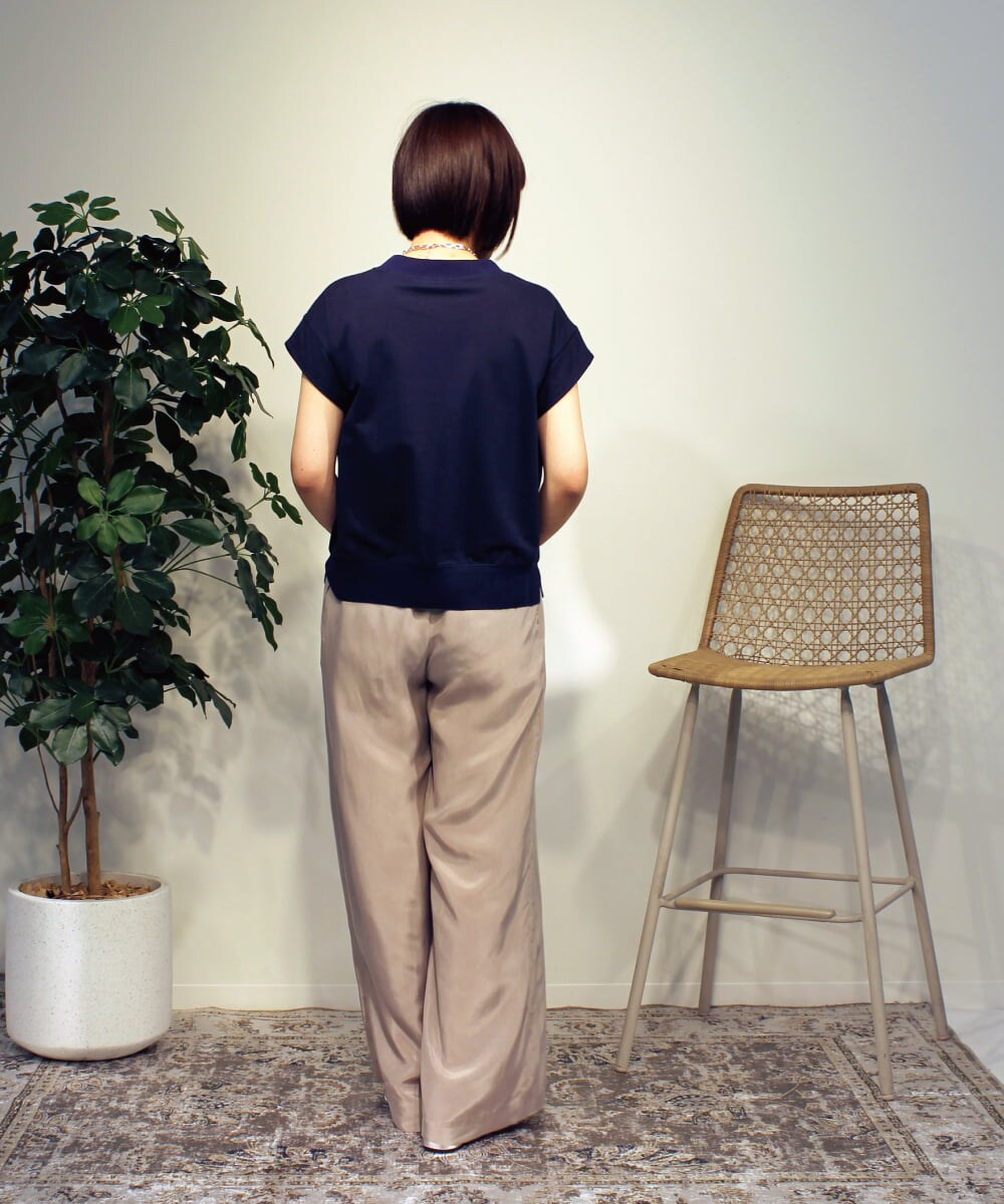 ZMKGB53100 al'aise modulation(アレーズモジュレーション) 切り替えワイドロゴアクセントトップ ネイビー