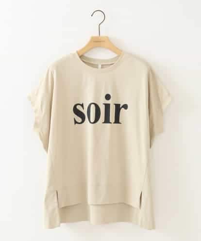 ZMKGB55089 al'aise modulation スリットヘムボックスシルエットTシャツ