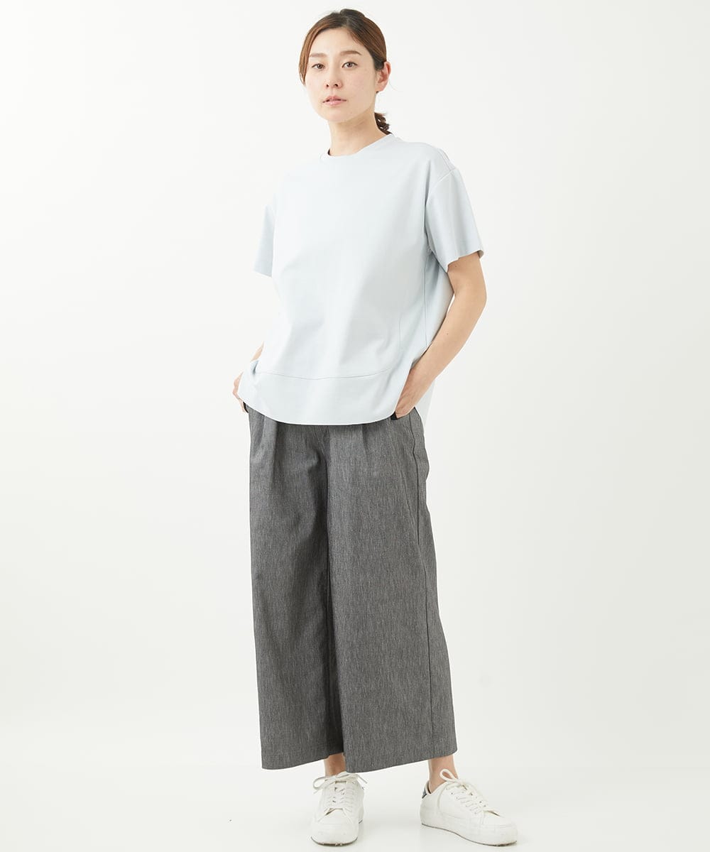 ラウンド切り替えデザインカットソー(カットソー・Tシャツ) | al