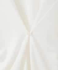 ZMKGE10069 al'aise modulation(アレーズモジュレーション) 【2WAY】レイヤード風デザイントップス ホワイト