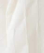 ZMKGE11085 al'aise modulation(アレーズモジュレーション) 【洗える】立体スリーブスキッパーブラウス ホワイト