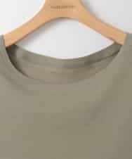 ZMKGE13079 al'aise modulation(アレーズモジュレーション) レイヤード風ソフトタンクトップ カーキ