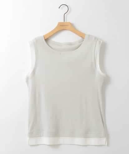 ZMKGE13079 al'aise modulation レイヤード風ソフトタンクトップ