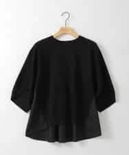 ZMKGE14099 al'aise modulation(アレーズモジュレーション) ドッキングデザインプルオーバー ピンク