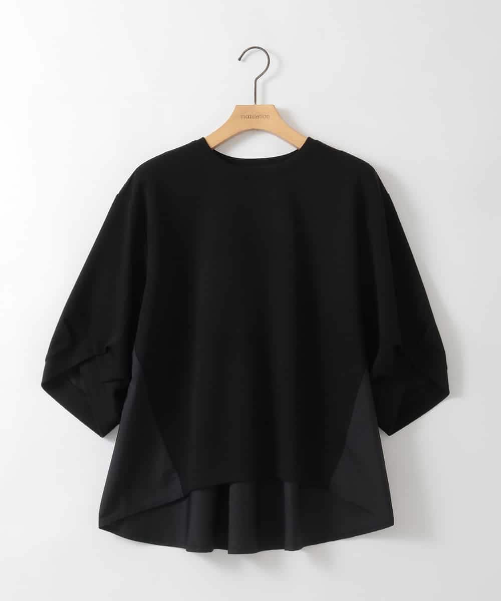 ZMKGE14099 al'aise modulation(アレーズモジュレーション) ドッキングデザインプルオーバー ピンク