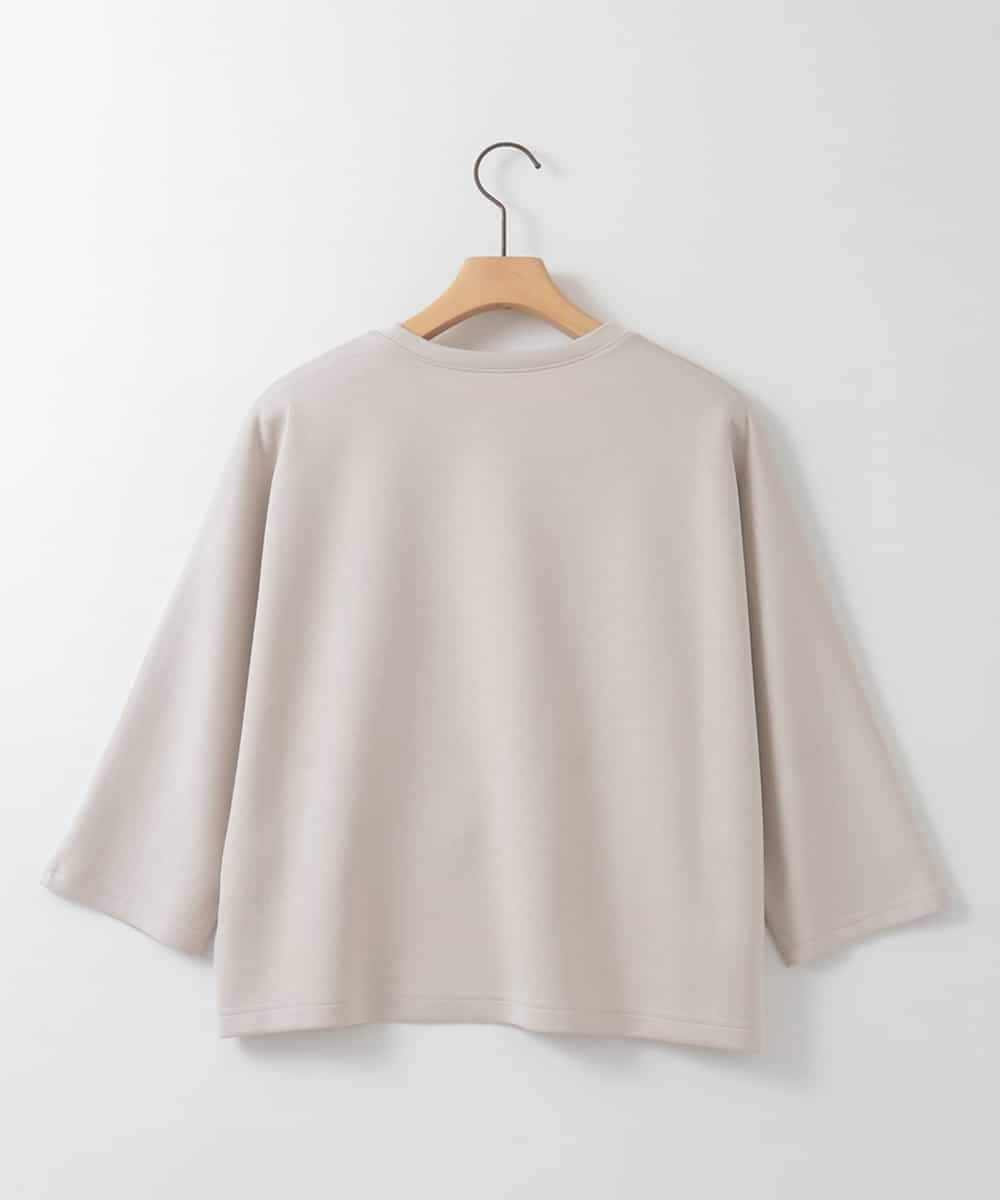 ZMKGE15089 al'aise modulation(アレーズモジュレーション) ハートモチーフプルオーバー ベージュ