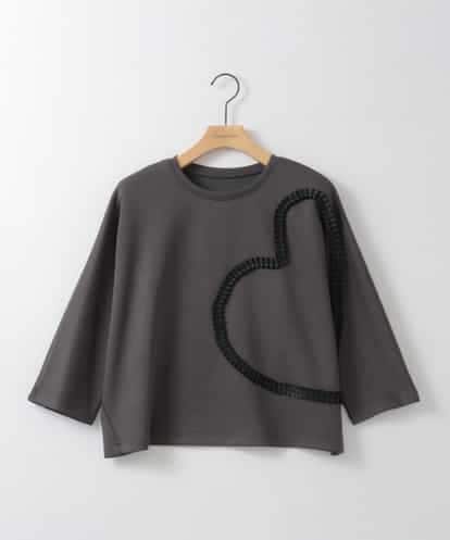 ZMKGE15089 al'aise modulation ハートモチーフプルオーバー