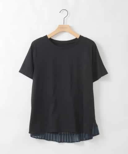 ZMKGE21098 al'aise modulation 【洗える】バックプリーツドッキングカットソー