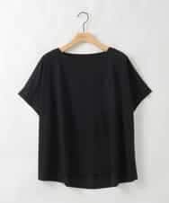 ZMKGE26079 al'aise modulation(アレーズモジュレーション) 立体ステッチロゴデザインTシャツ ブラック