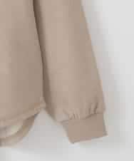 ZMKGE29120 al'aise modulation(アレーズモジュレーション) ヴィンテージ風ロゴプルオーバー ベージュ