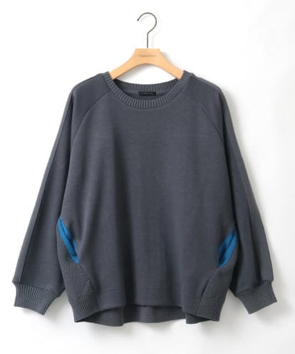 ZMKGE30120 al'aise modulation 【洗える】ケーブルニットドッキングプルオーバー