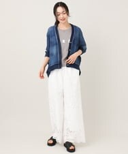 ZMKGE31099 al'aise modulation(アレーズモジュレーション) ロゴデザインコンパクトTシャツ グレー