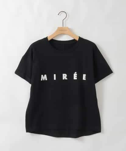 ZMKGE31099 al'aise modulation ロゴデザインコンパクトTシャツ