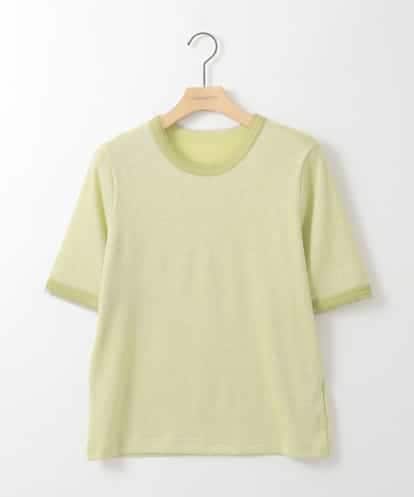 ZMKGE34070 al'aise modulation ラメリブチュールジョイントプルオーバー