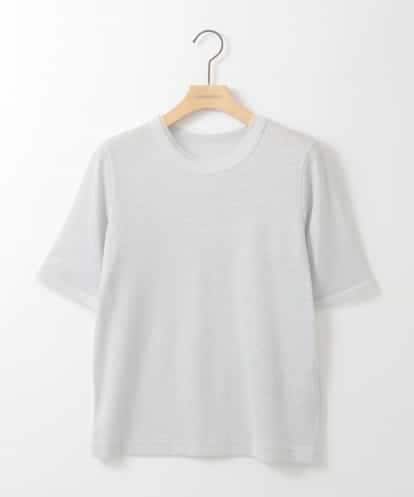 ZMKGE34070 al'aise modulation ラメリブチュールジョイントプルオーバー