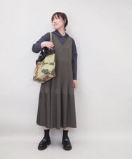 ZMKGE36079 al'aise modulation(アレーズモジュレーション) ラウンドヘムフーディーカットソー ダークグレー