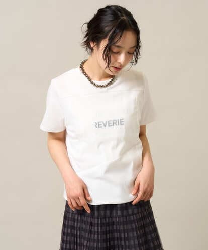 ZMKGE36085 al'aise modulation シアージョイントブロッキングデザインTシャツ