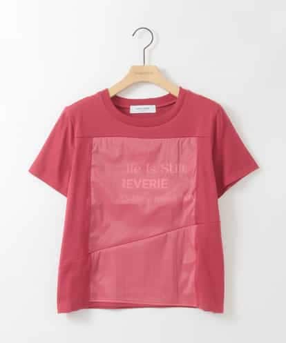 ZMKGE36085 al'aise modulation シアージョイントブロッキングデザインTシャツ