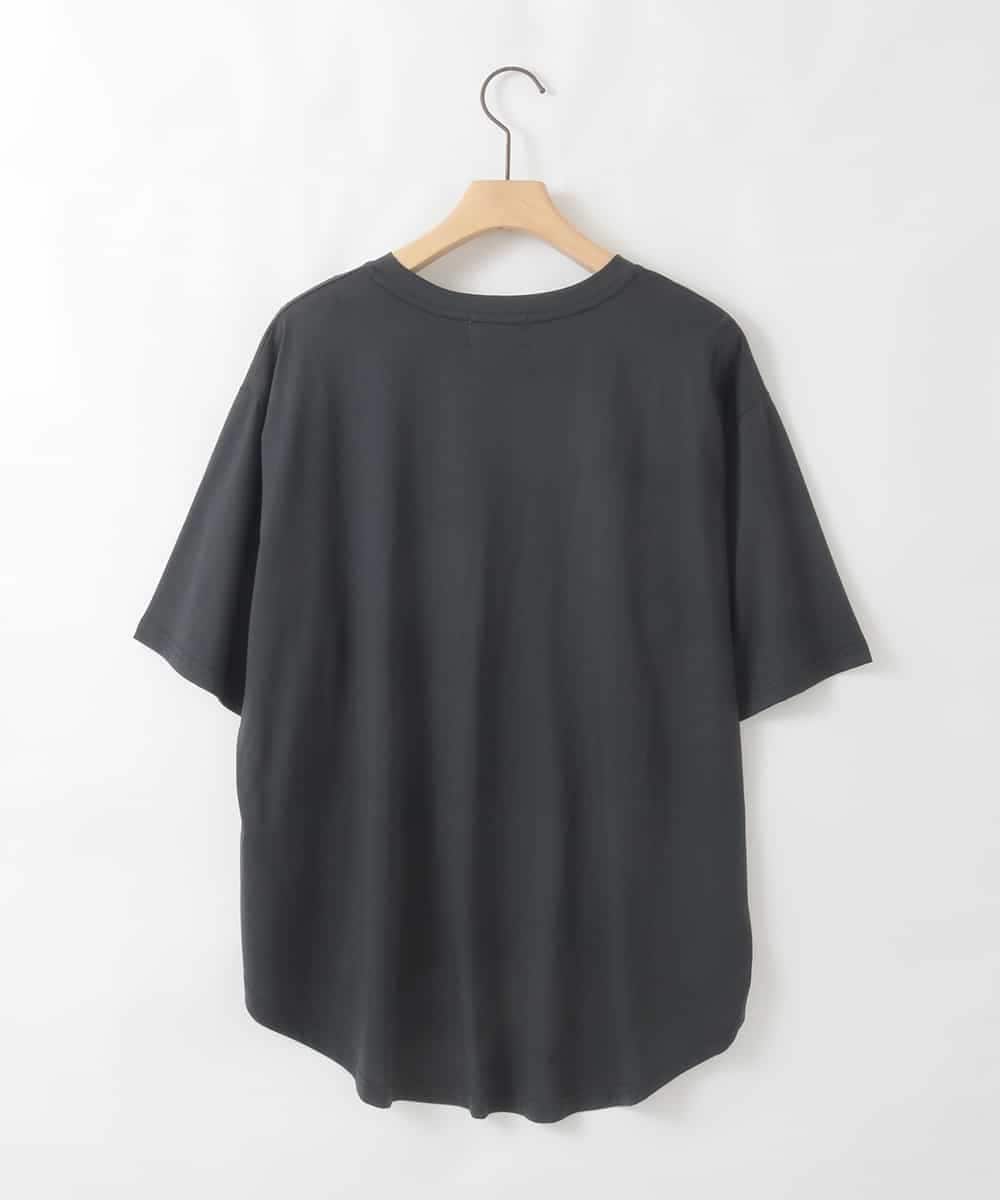 ZMKGE40100 al'aise modulation(アレーズモジュレーション) フォトプリントコラージュデザインTシャツ ブラック