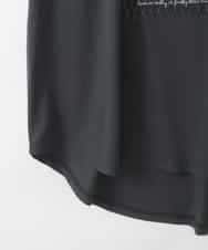 ZMKGE40100 al'aise modulation(アレーズモジュレーション) フォトプリントコラージュデザインTシャツ ブラック