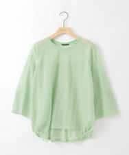 ZMKGE45120 al'aise modulation(アレーズモジュレーション) シアードロストプルオーバー グリーン