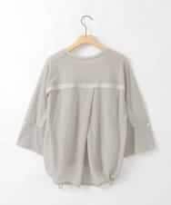 ZMKGE45120 al'aise modulation(アレーズモジュレーション) シアードロストプルオーバー ダークグレー